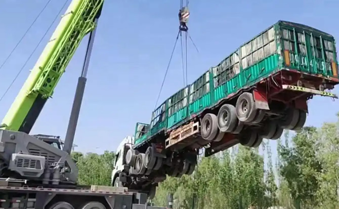 黄陂区道路脱困救援案例